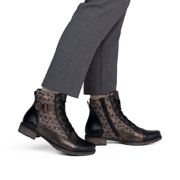 Remonte bottines et boots d4381 90 metallicA321601_5