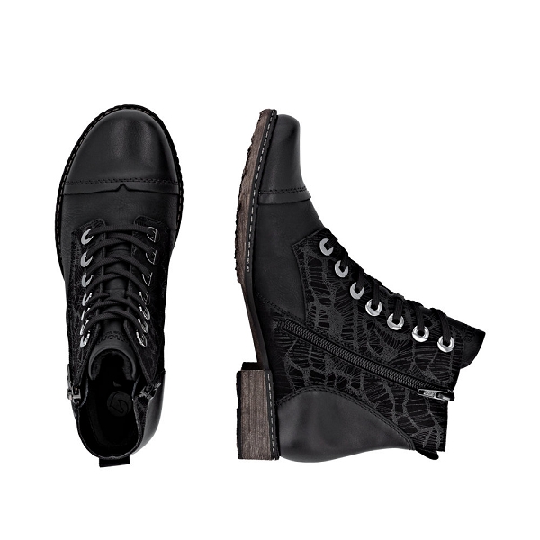 Remonte bottines et boots d4382 00 noirA321701_4
