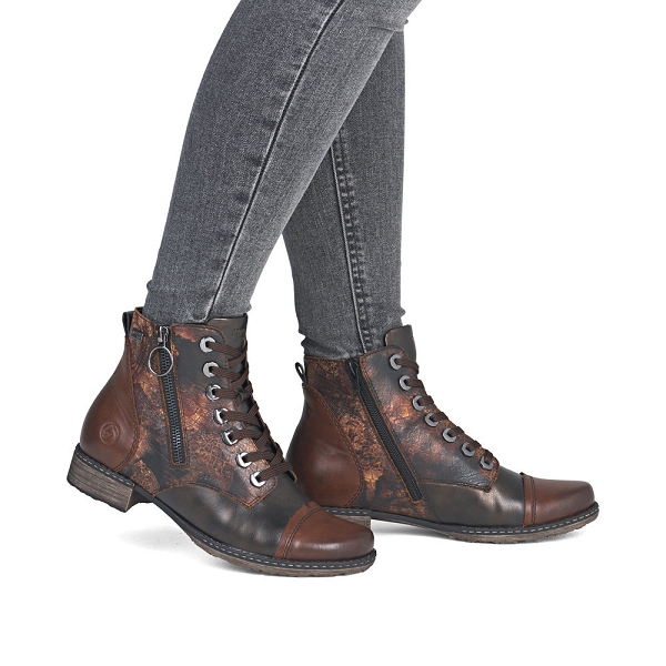 Remonte bottines et boots d4382 25 marronA321801_5