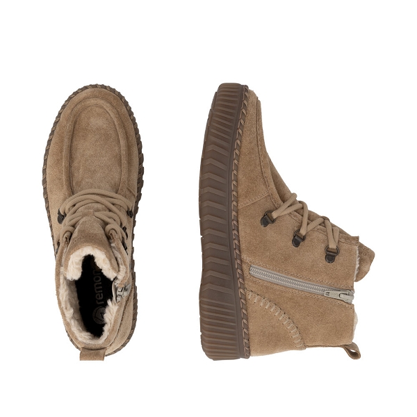 Remonte bottines et boots d4a72 20 beigeA322001_4