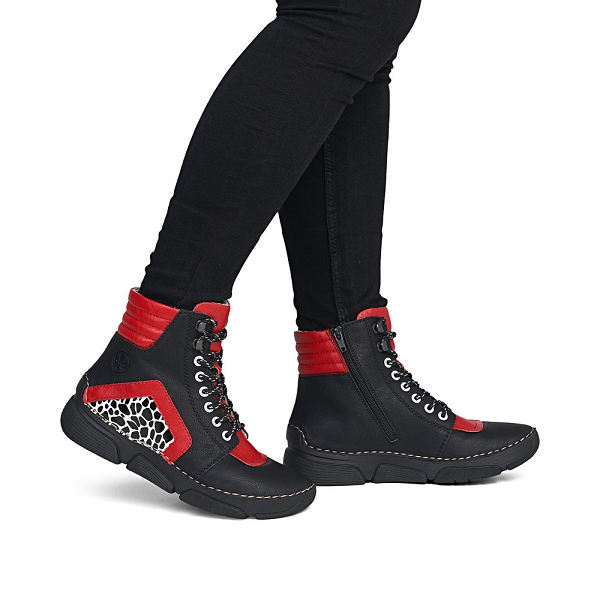 Rieker bottines et boots 45904 00 noirA323301_5