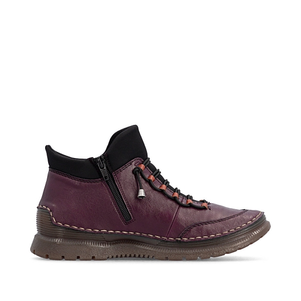 Rieker bottines et boots 53650 30 rougeA323801_2