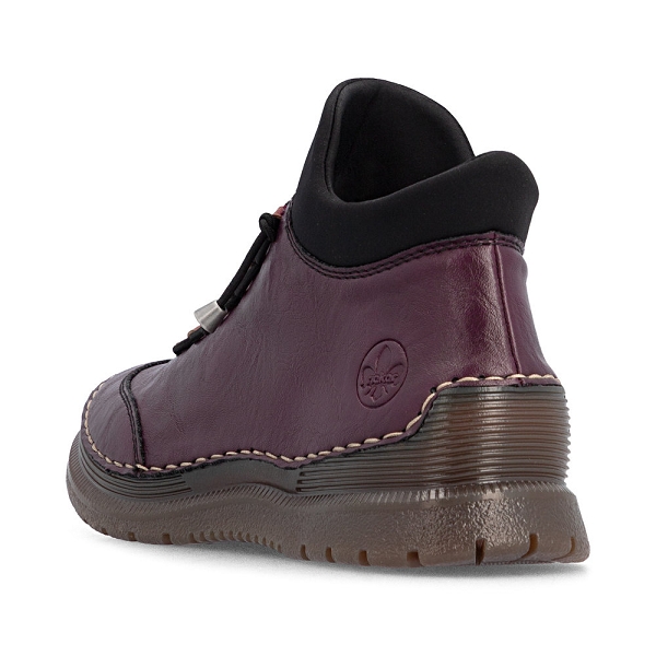 Rieker bottines et boots 53650 30 rougeA323801_3