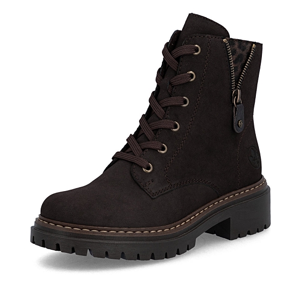 Rieker bottines et boots 72617 25 noirA324201_1