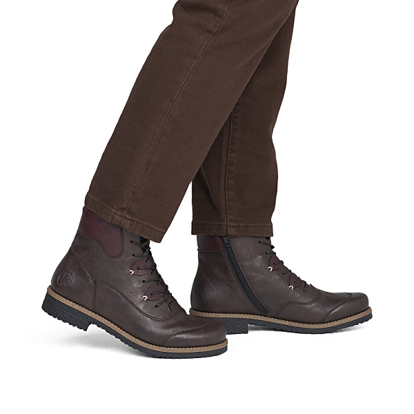 Rieker bottines et boots 73510 26 marronA324501_5