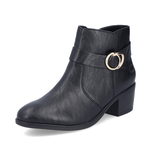 Rieker bottines et boots 73975 00 noirA324701_1