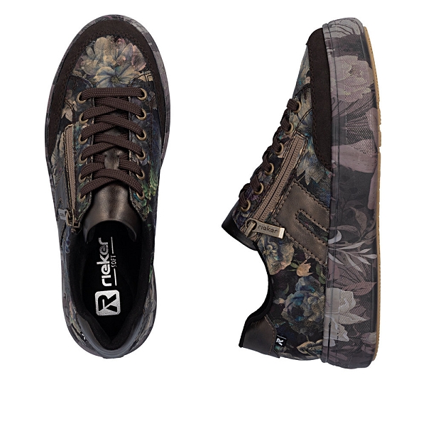 Rieker sneakers m7711 26 marronA325101_4