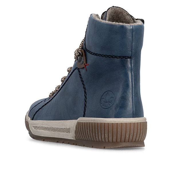 Rieker bottines et boots n0730 14 bleuA325201_3