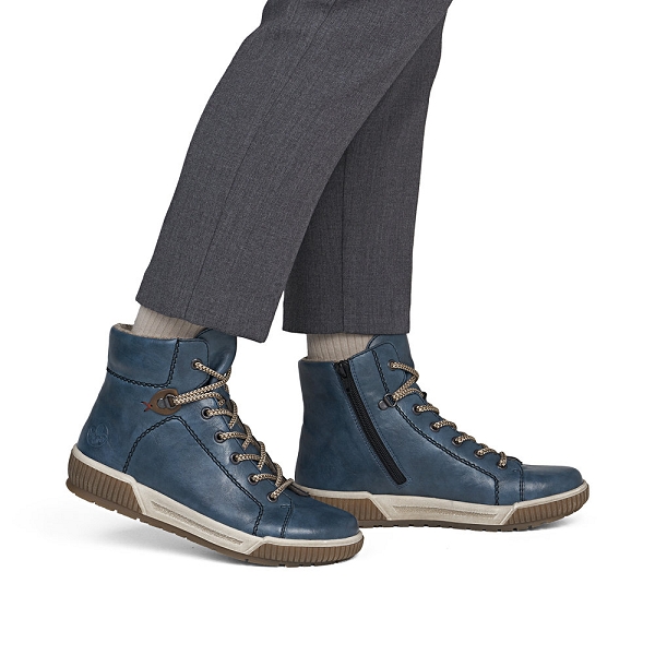 Rieker bottines et boots n0730 14 bleuA325201_5