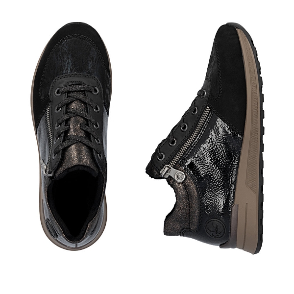 Rieker bottines et boots n1407 00 noirA325501_4