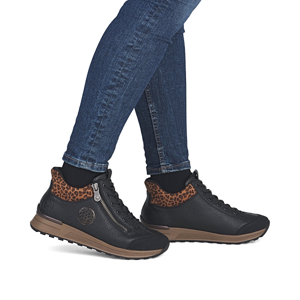 Rieker bottines et boots n1457 00 noirA325601_5