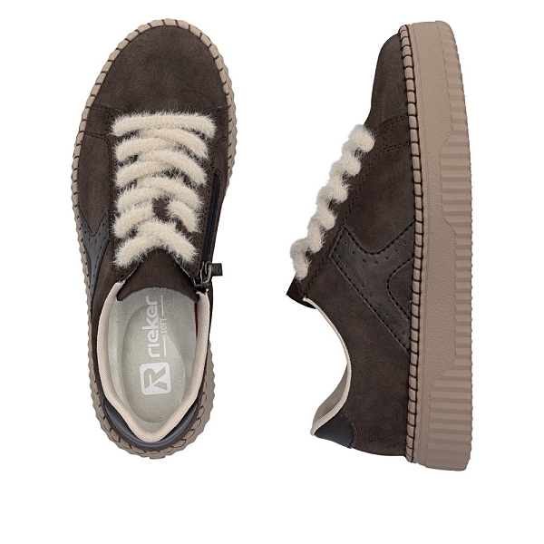 Rieker sneakers n9920 25 marronA325901_4