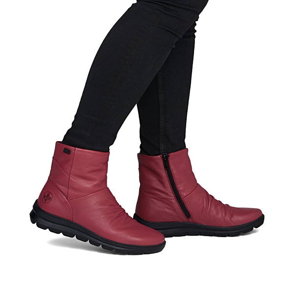 Rieker bottines et boots z0066 33 rougeA326101_5