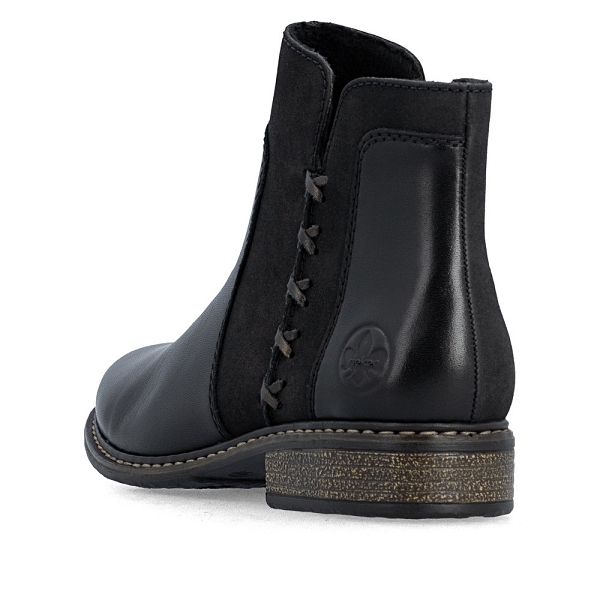 Rieker bottines et boots z4951 01 noirA326201_3