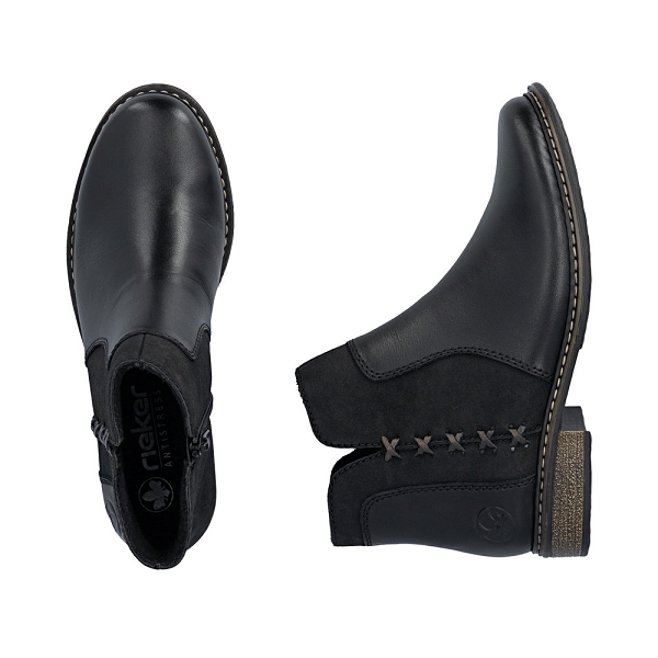 Rieker bottines et boots z4951 01 noirA326201_4
