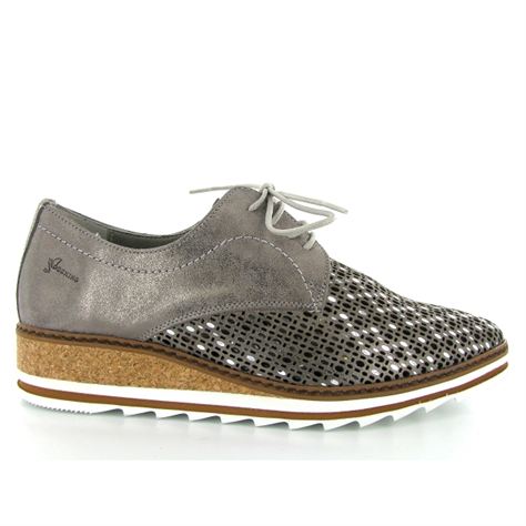 Dorking lacets yaiza  d7152 grisB141301_1