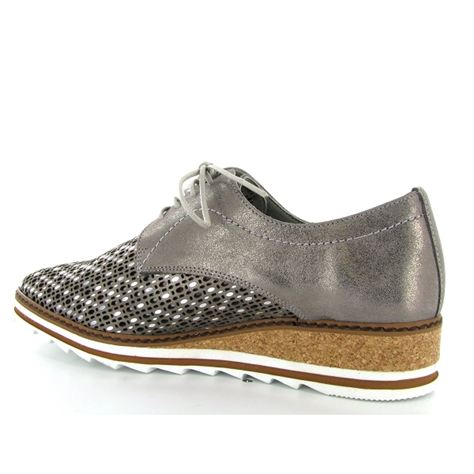 Dorking lacets yaiza  d7152 grisB141301_3