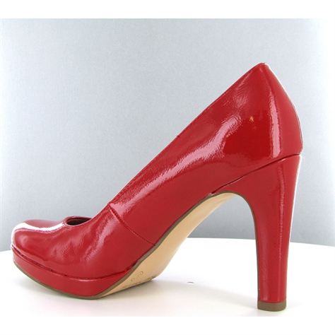 escarpins rouge tamaris