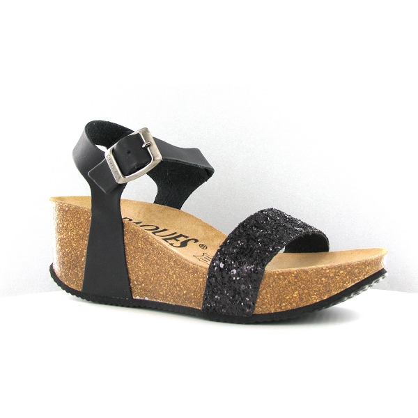 K daques nu pieds et sandales camellis noirB223301_2