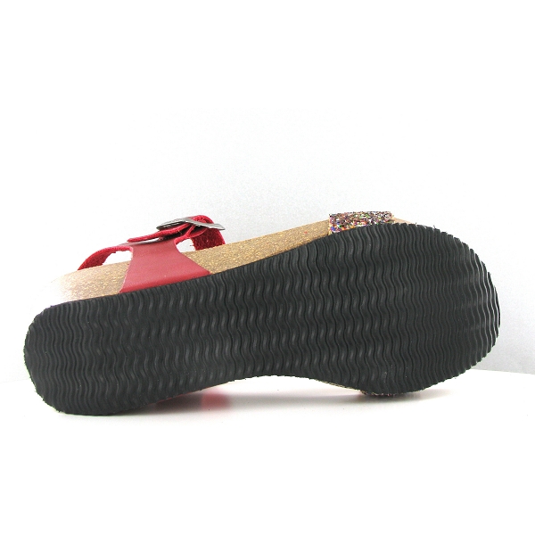 K daques nu pieds et sandales camellis rougeB223302_3