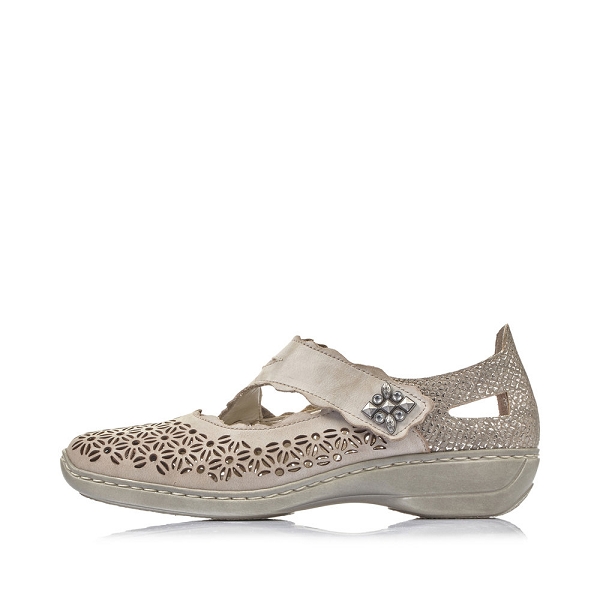 Rieker ballerines 413g4 42 grisB250501_2
