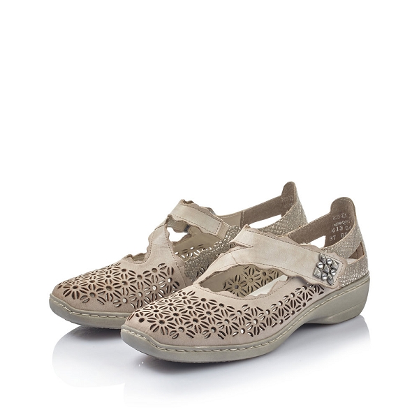 Rieker ballerines 413g4 42 grisB250501_5
