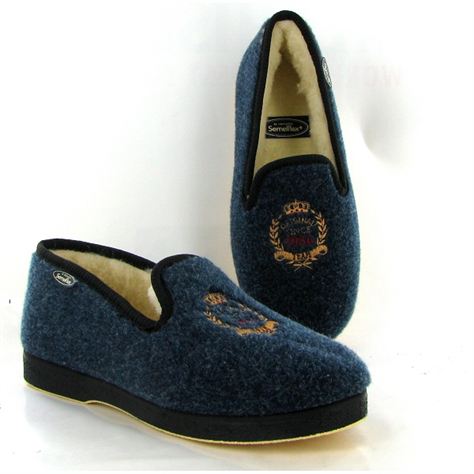 Semelflex charentaises calogilbert marineB284702_1