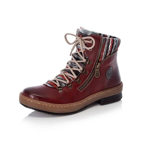 Bottines rieker rouge Clearance