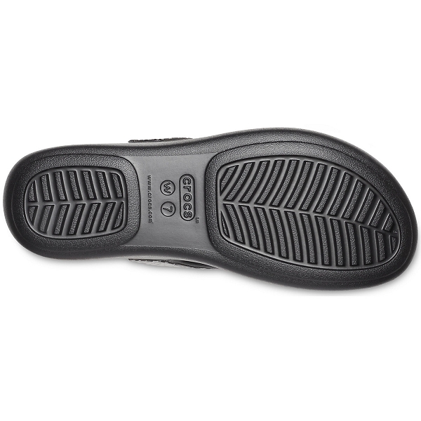Crocs tong monterey metllc noirB313301_2