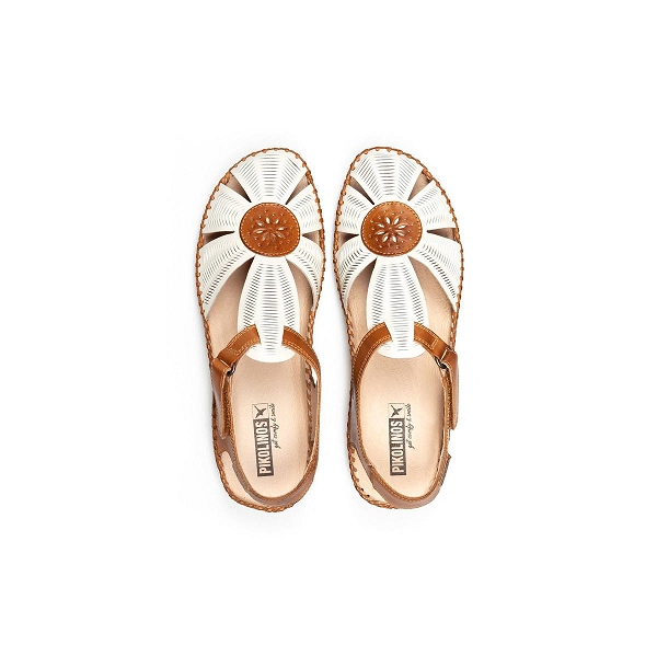 Pikolinos nu pieds et sandales vallarta 655 0575 nata blancB345401_3