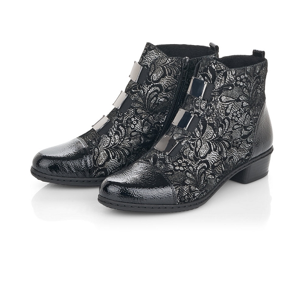 Rieker bottines et boots y07c9 00 noirB436601_5