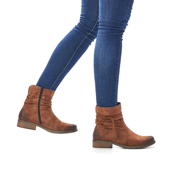 Rieker bottines et boots z4197 24 marronB438101_5