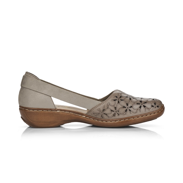 Rieker ballerines 41356 64 beigeB461301_2