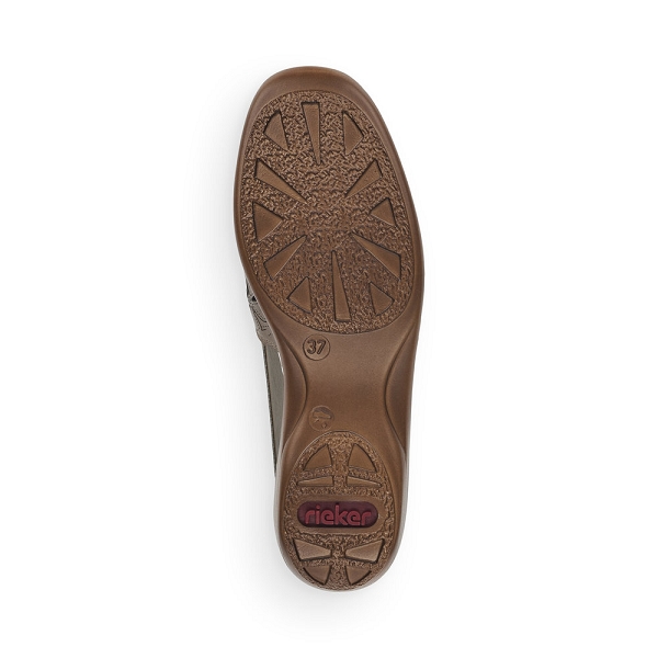 Rieker ballerines 41356 64 beigeB461301_4