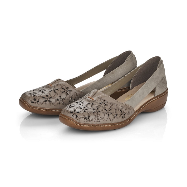 Rieker ballerines 41356 64 beigeB461301_5