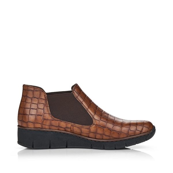 Rieker bottines et boots 53790 24 marronB515901_2