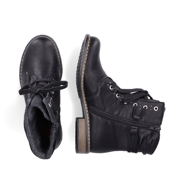 Rieker bottines et boots 71218 00 noirB518001_4