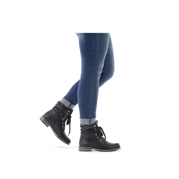 Rieker bottines et boots 71218 00 noirB518001_5