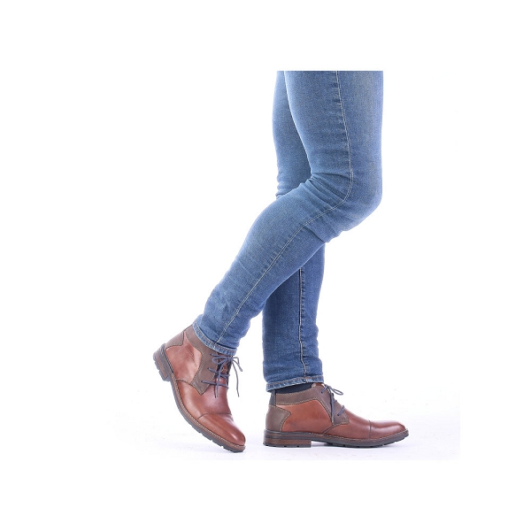 Rieker bottines et boots b1320 25 marronB519801_5