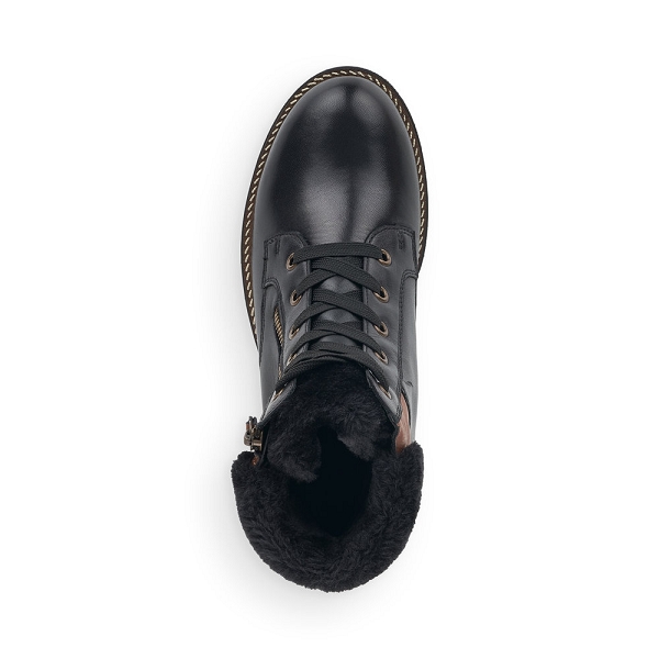 Remonte bottines et boots d8463 01 noirB541601_3