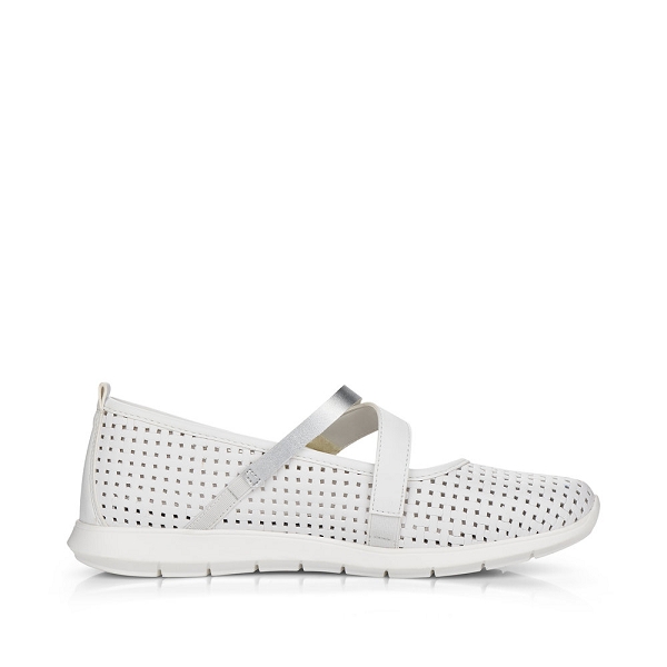 Remonte ballerines r7106 80 blancB560401_2