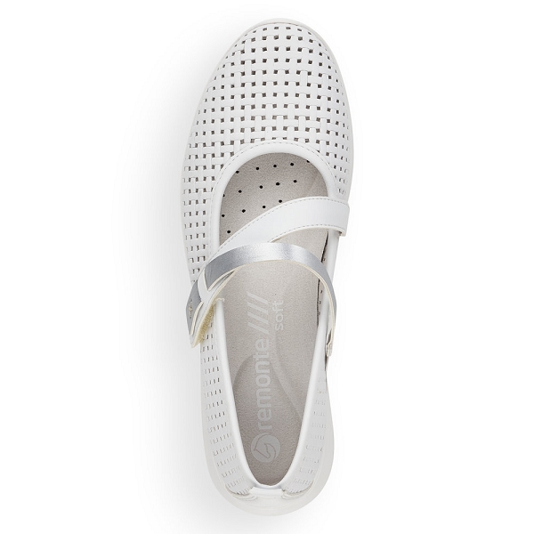 Remonte ballerines r7106 80 blancB560401_3
