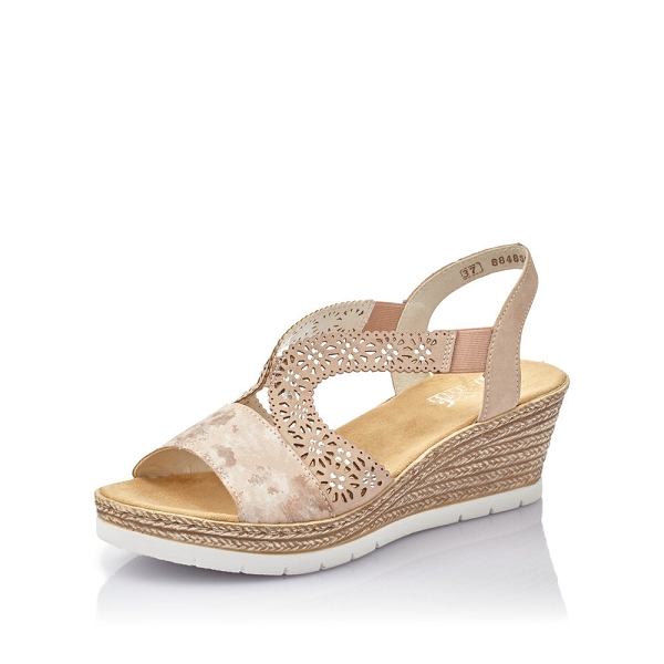Rieker nu pieds et sandales 61916 31 roseB563701_1