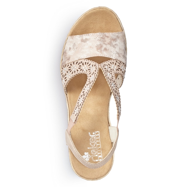 Rieker nu pieds et sandales 61916 31 roseB563701_3