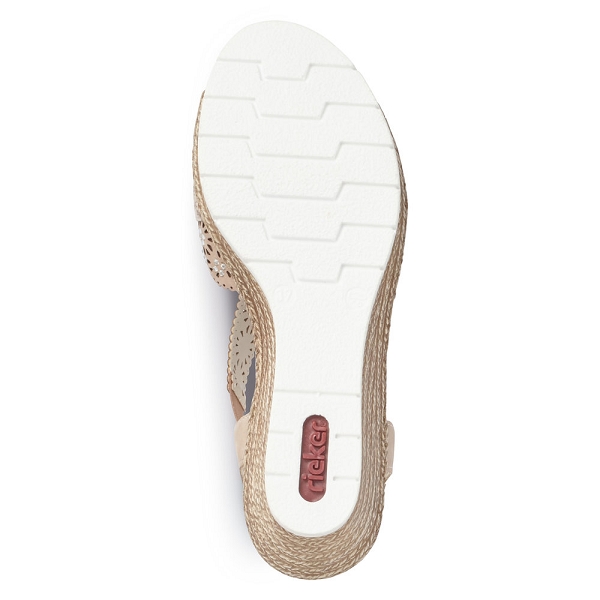Rieker nu pieds et sandales 61916 31 roseB563701_4