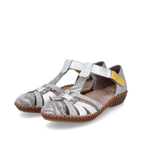 Rieker ballerines m1650 90 metallicB567201_5