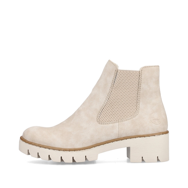Rieker bottines et boots x5772 60 beigeB590501_2
