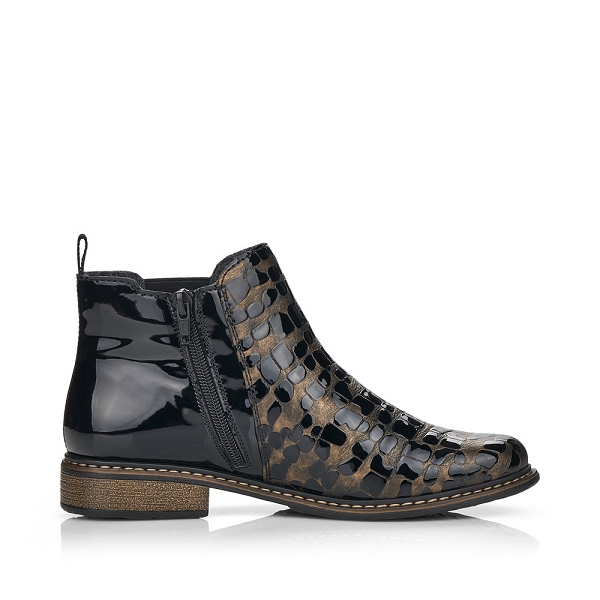 Rieker bottines et boots z4965 90 noirB591001_2