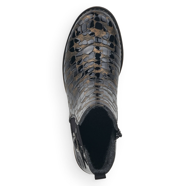 Rieker bottines et boots z4965 90 noirB591001_3