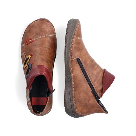 Rieker bottines et boots 72581 21 marronB599201_4